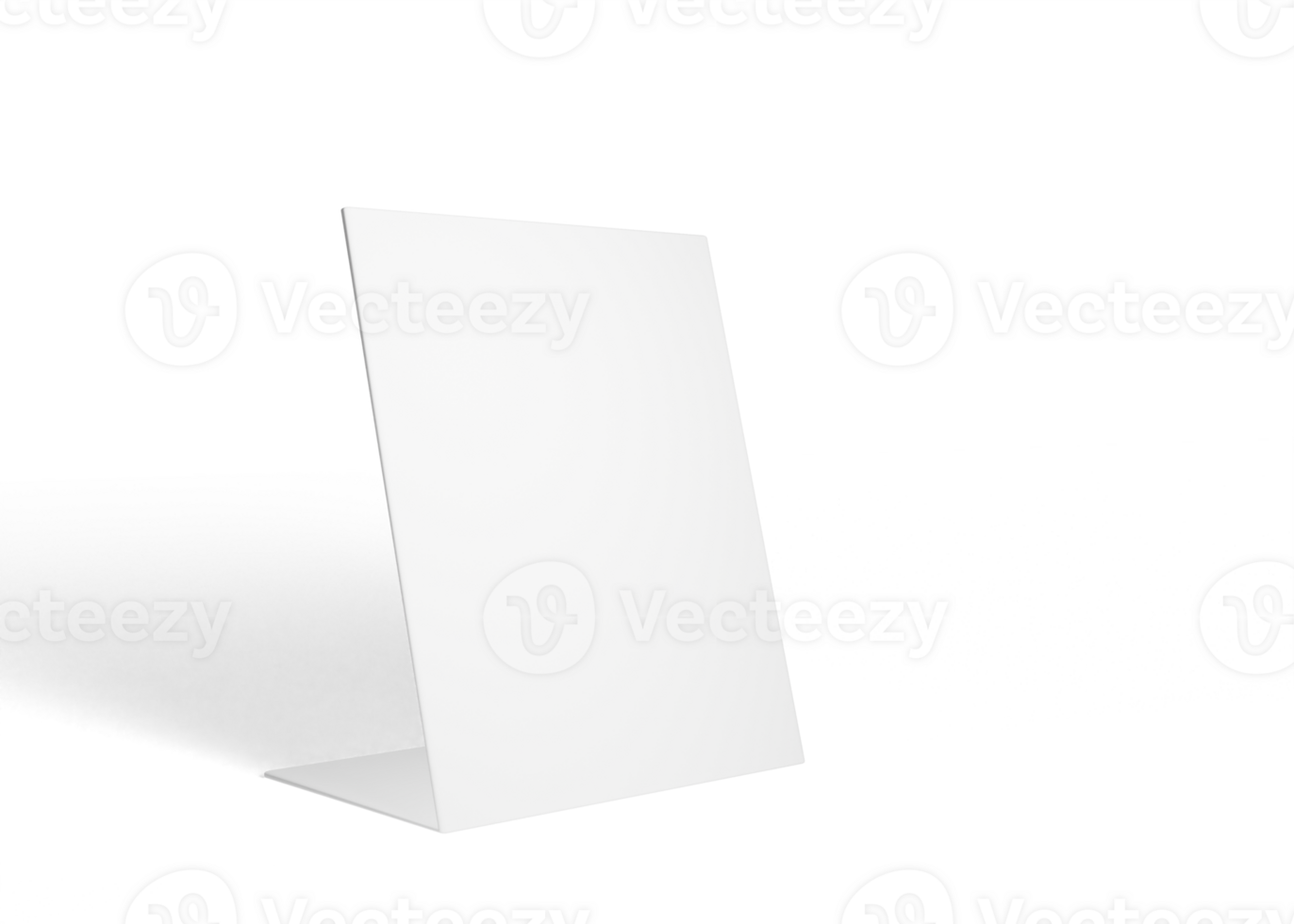 Realistic postcard mockup png