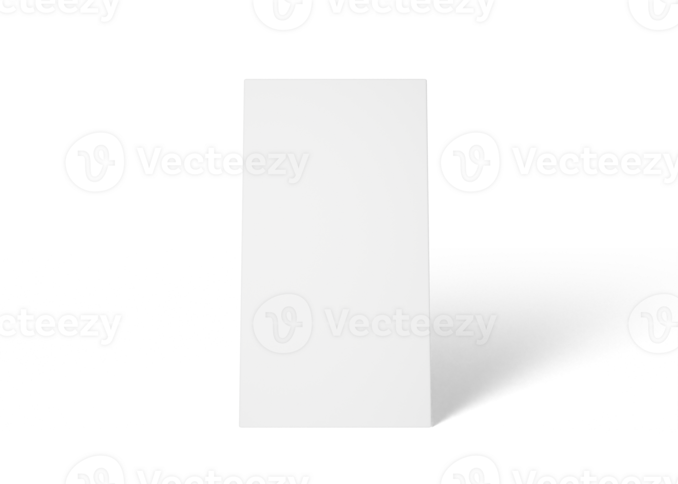 Frame standing on table mockup png