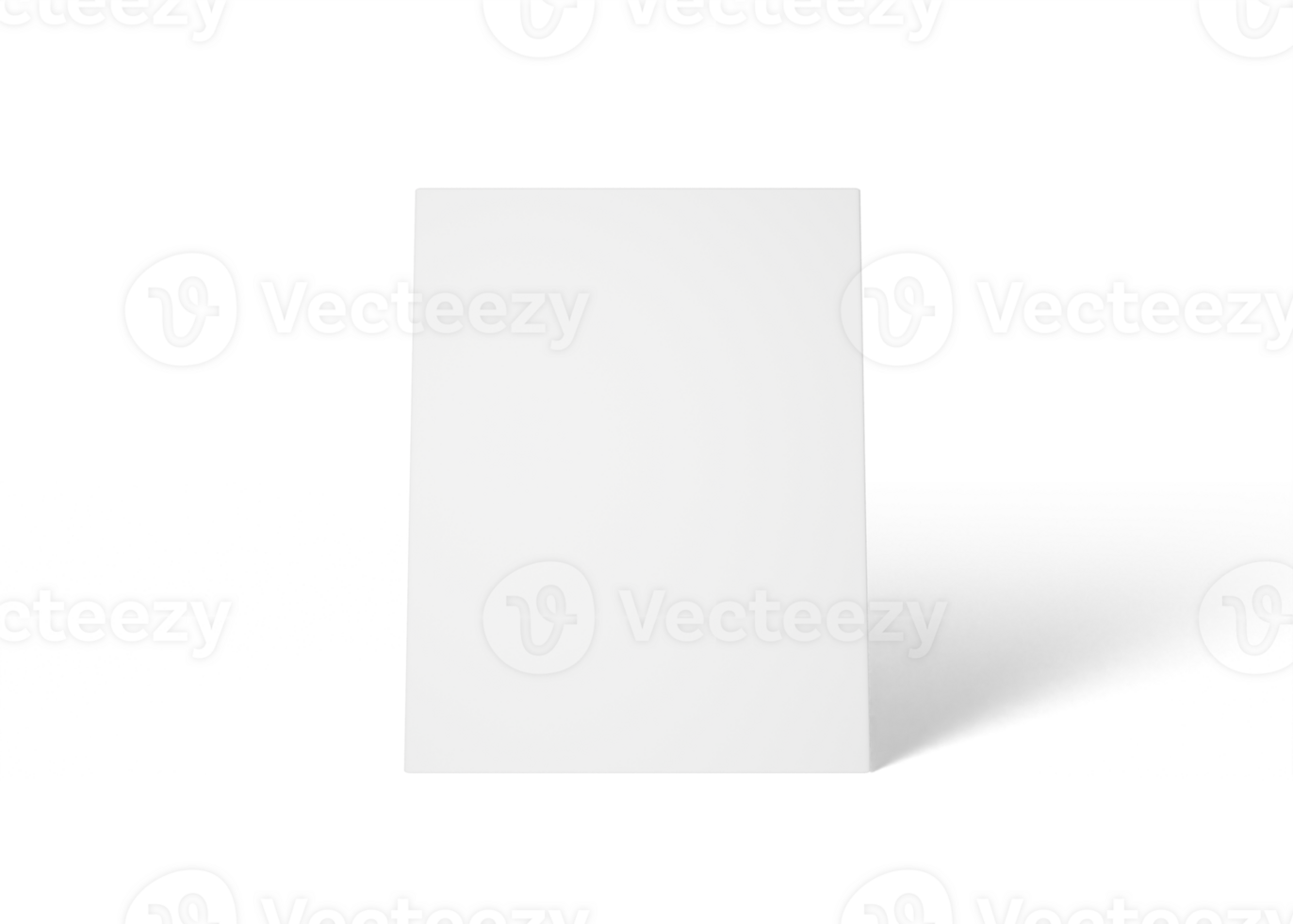 Realistic postcard mockup png
