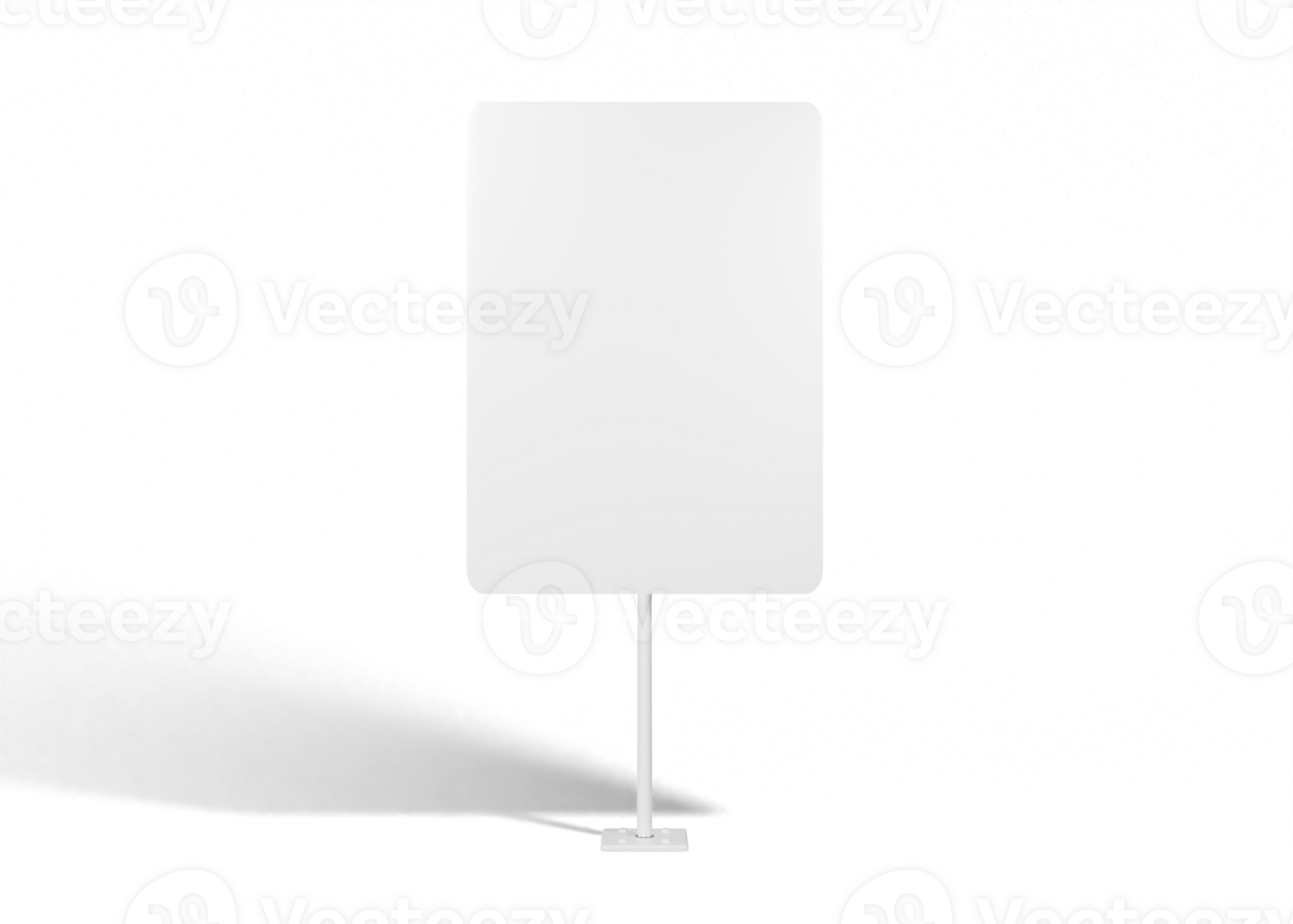 Information board mockup png