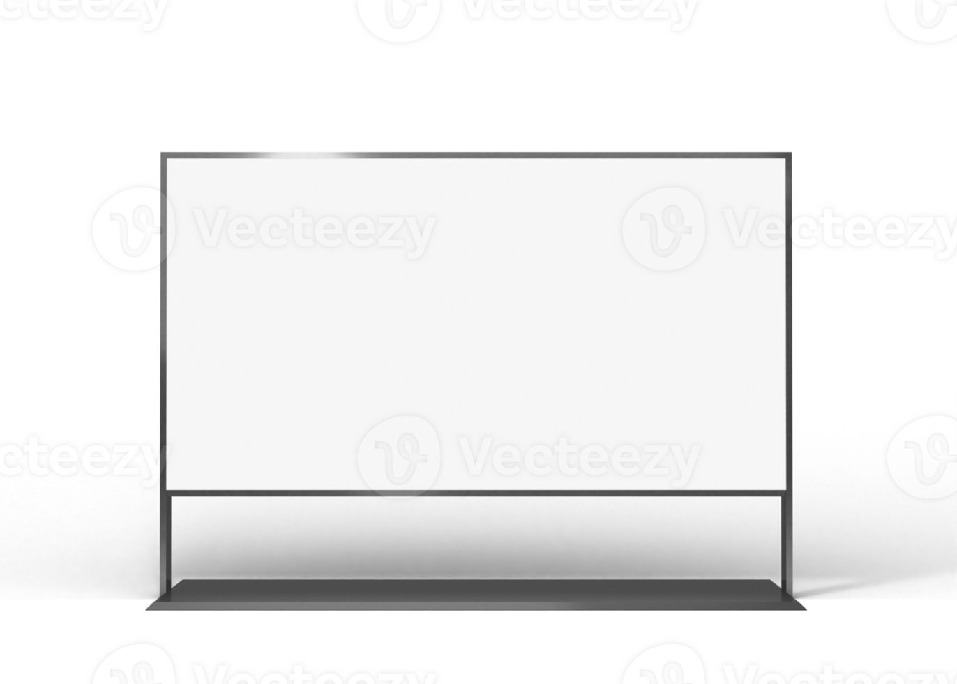 whiteboard standing on white background png