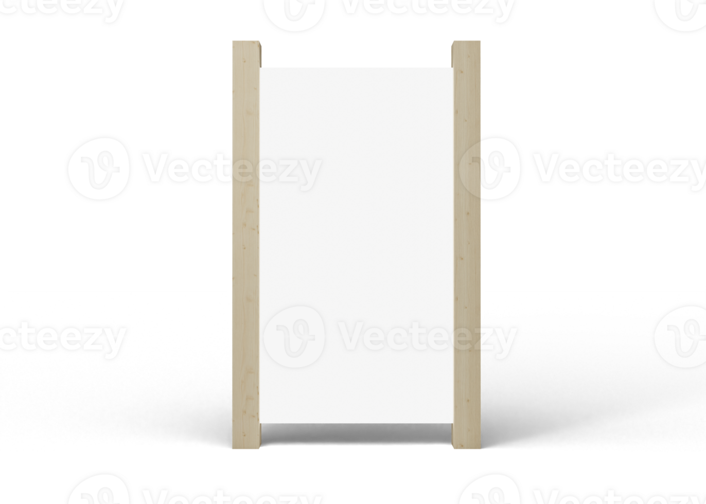 standing poster mockup png
