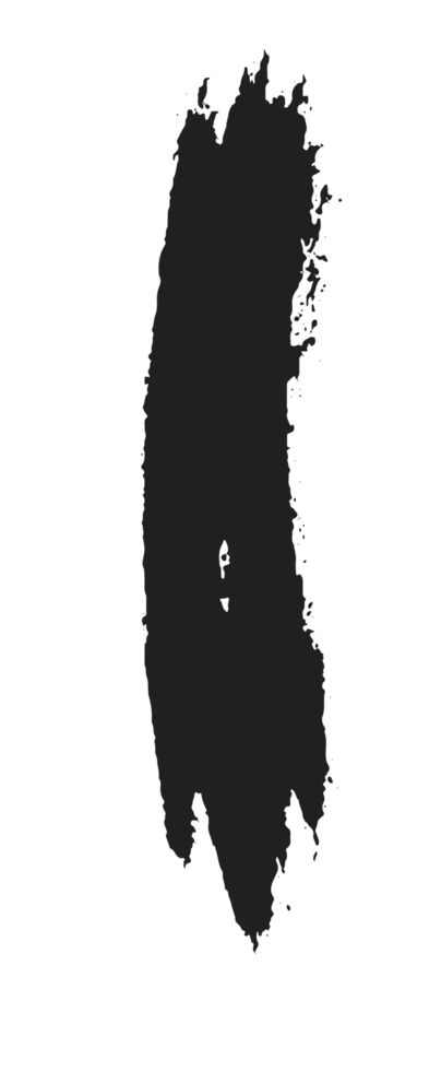 black staine brush, grunge banner, hand drawn splash. Grunge badge brush, hand drawn black png