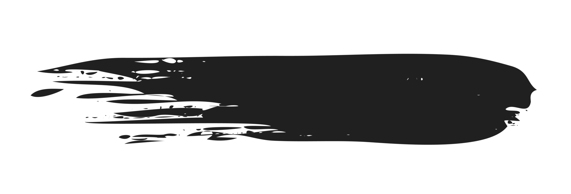 Preto mancha escovar, grunge bandeira, mão desenhado splash. grunge crachá escovar, mão desenhado Preto png