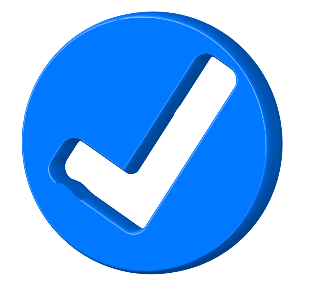 3d checklist sign icon checkmark, agreement, approved png