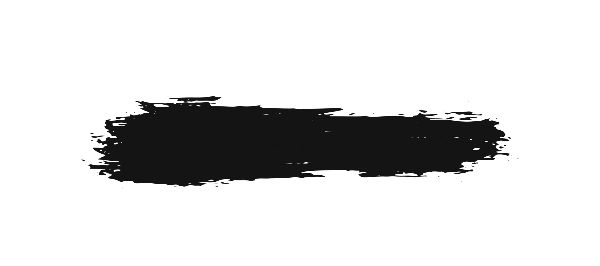 svart fläck borsta, grunge baner, hand dragen stänk. grunge bricka borsta, hand dragen svart png
