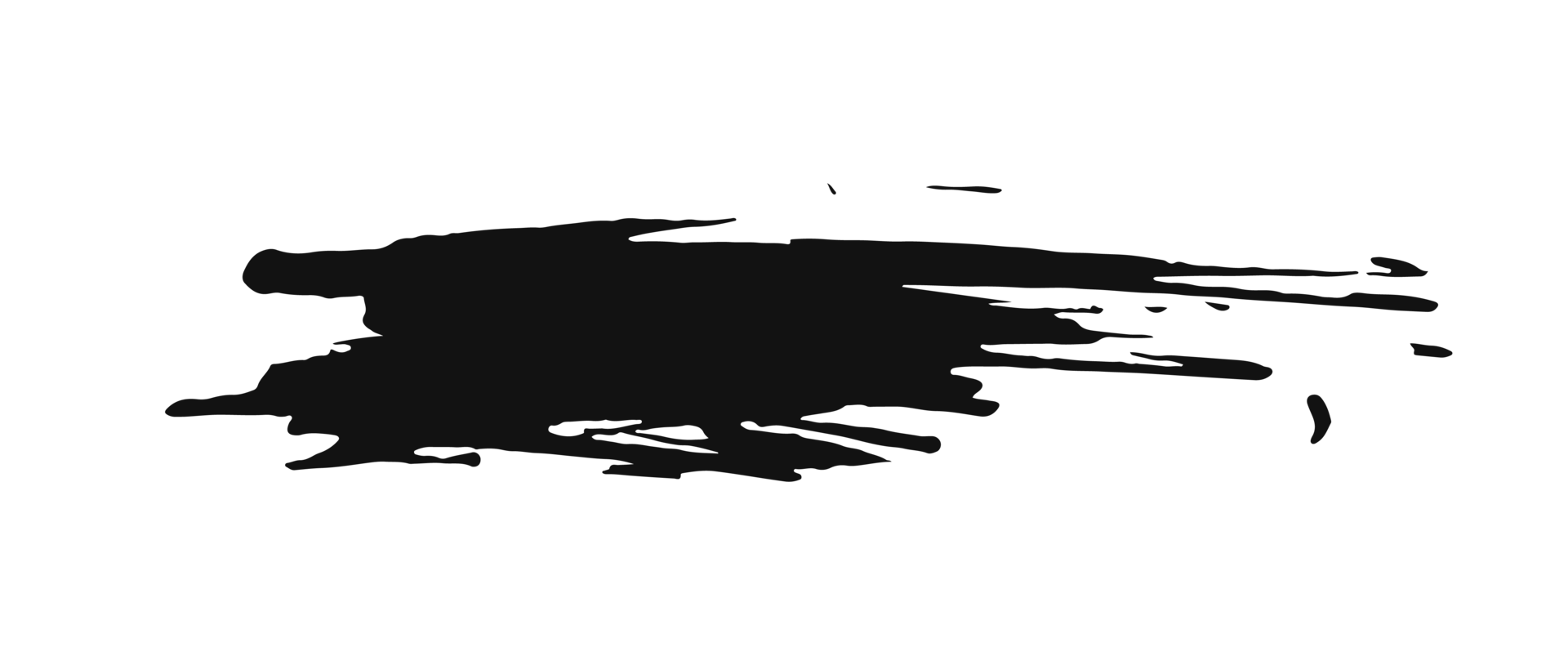 svart fläck borsta, grunge baner, hand dragen stänk. grunge bricka borsta, hand dragen svart png