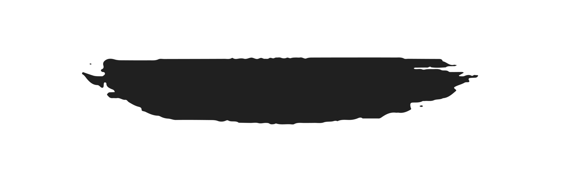 black staine brush, grunge banner, hand drawn splash. Grunge badge brush, hand drawn black png