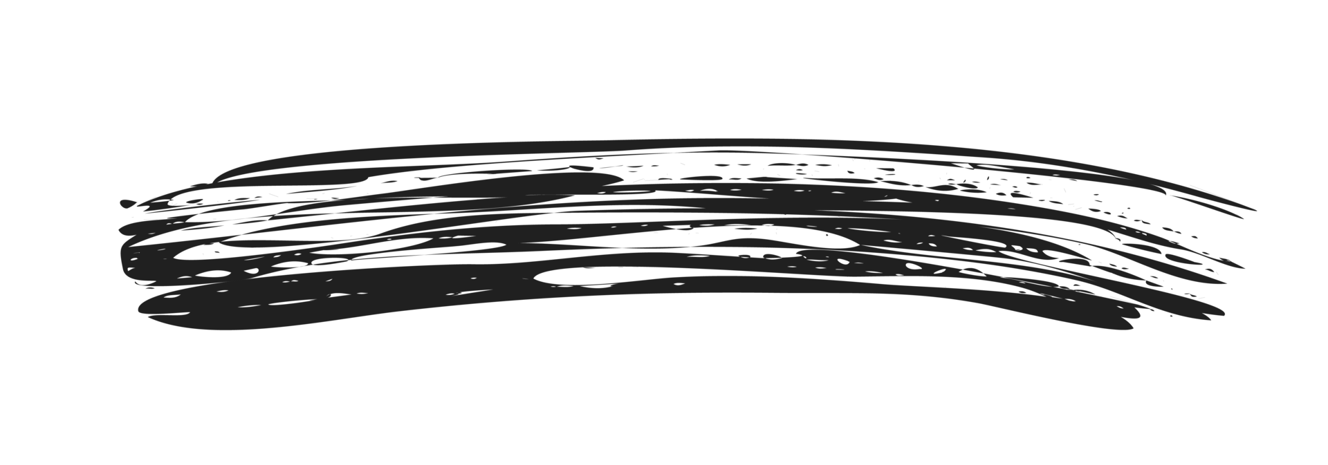 black staine brush, grunge banner, hand drawn splash. Grunge badge brush, hand drawn black png