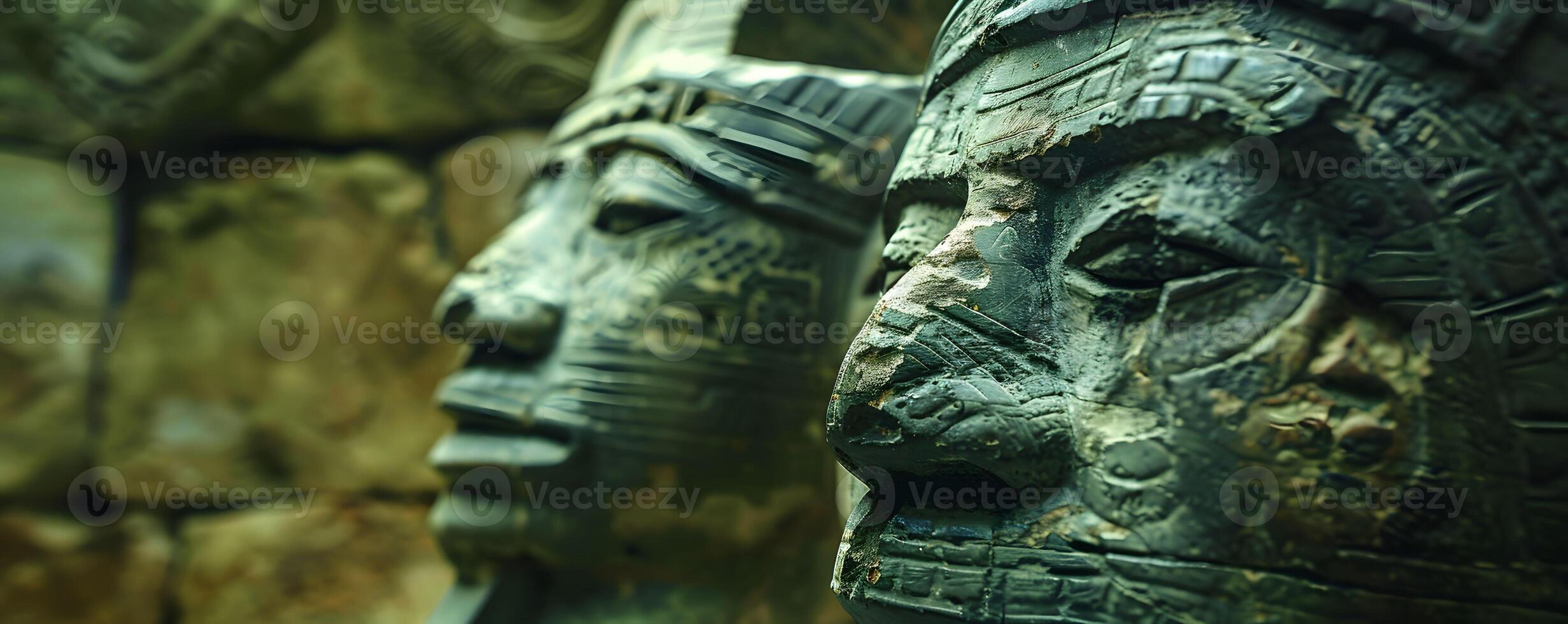 AI generated Anthropology dig ancient civilizations photo