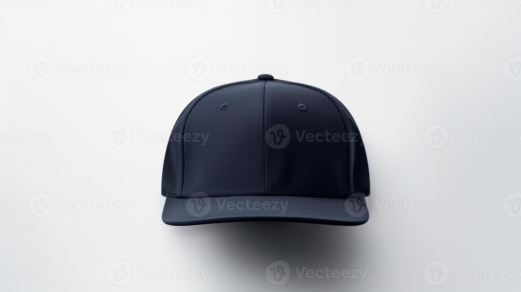 ai generado foto de Armada azul snapback aislado en blanco antecedentes. ai generado