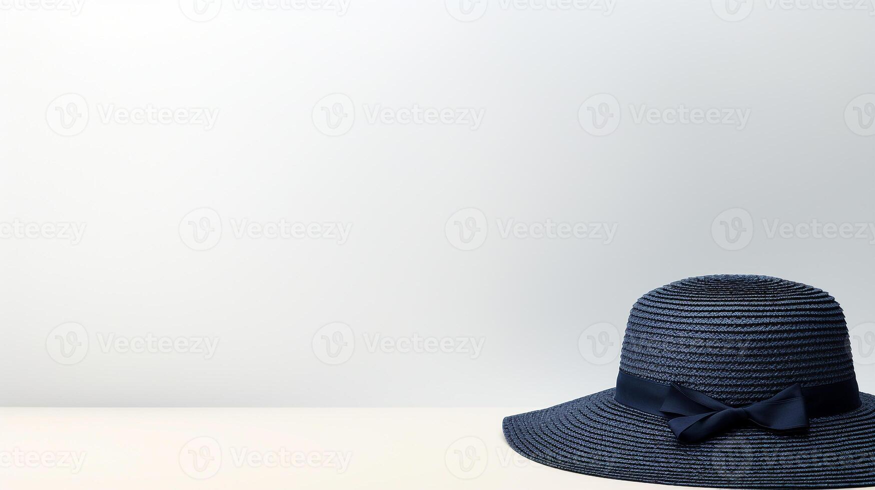 ai generado foto de Armada azul Dom sombrero aislado en blanco antecedentes. ai generado