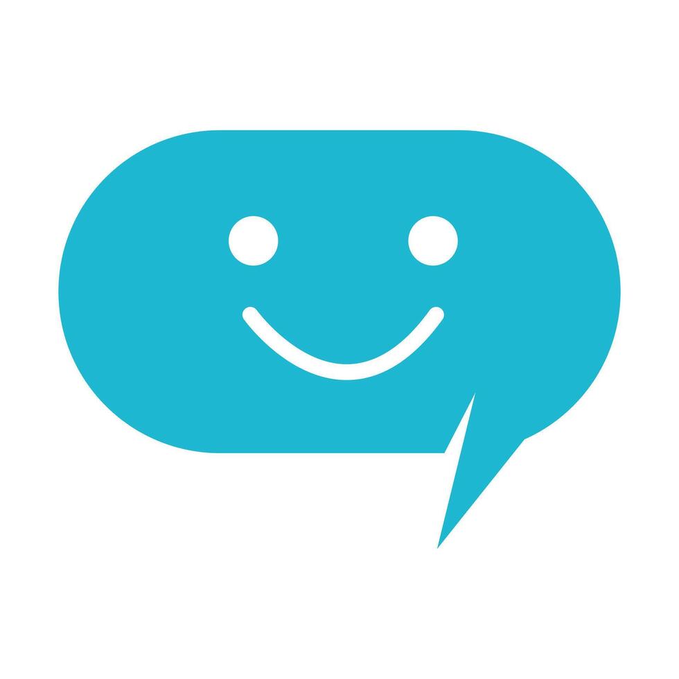 Chat icon vector isolated on background. Trendy message symbol design