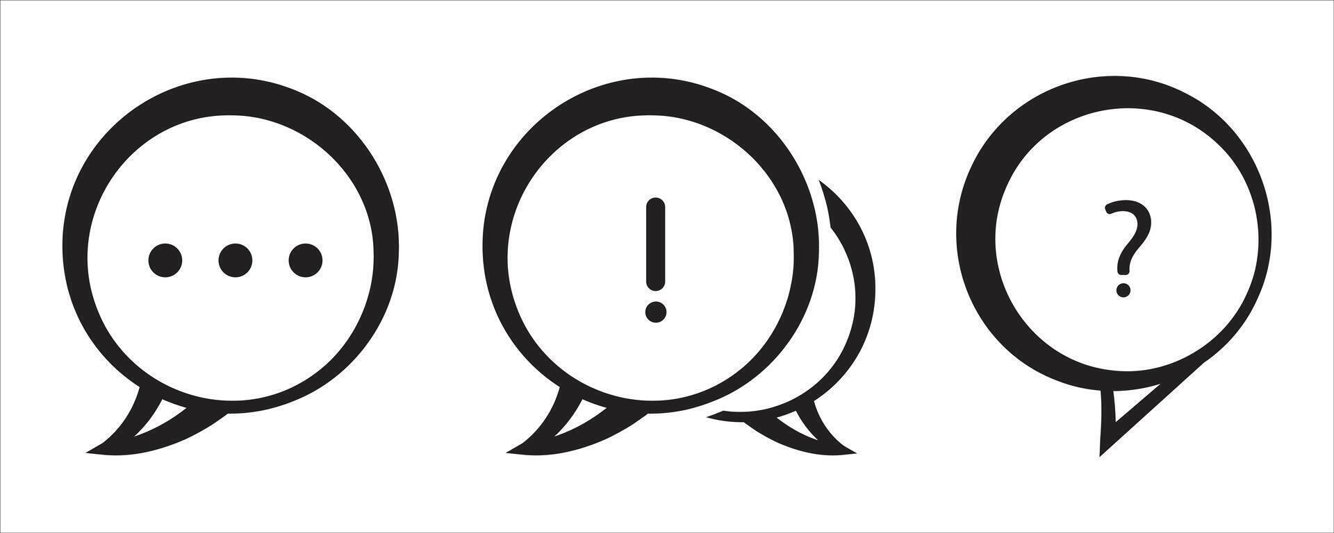 Chat icon vector isolated on background. Trendy message symbol design