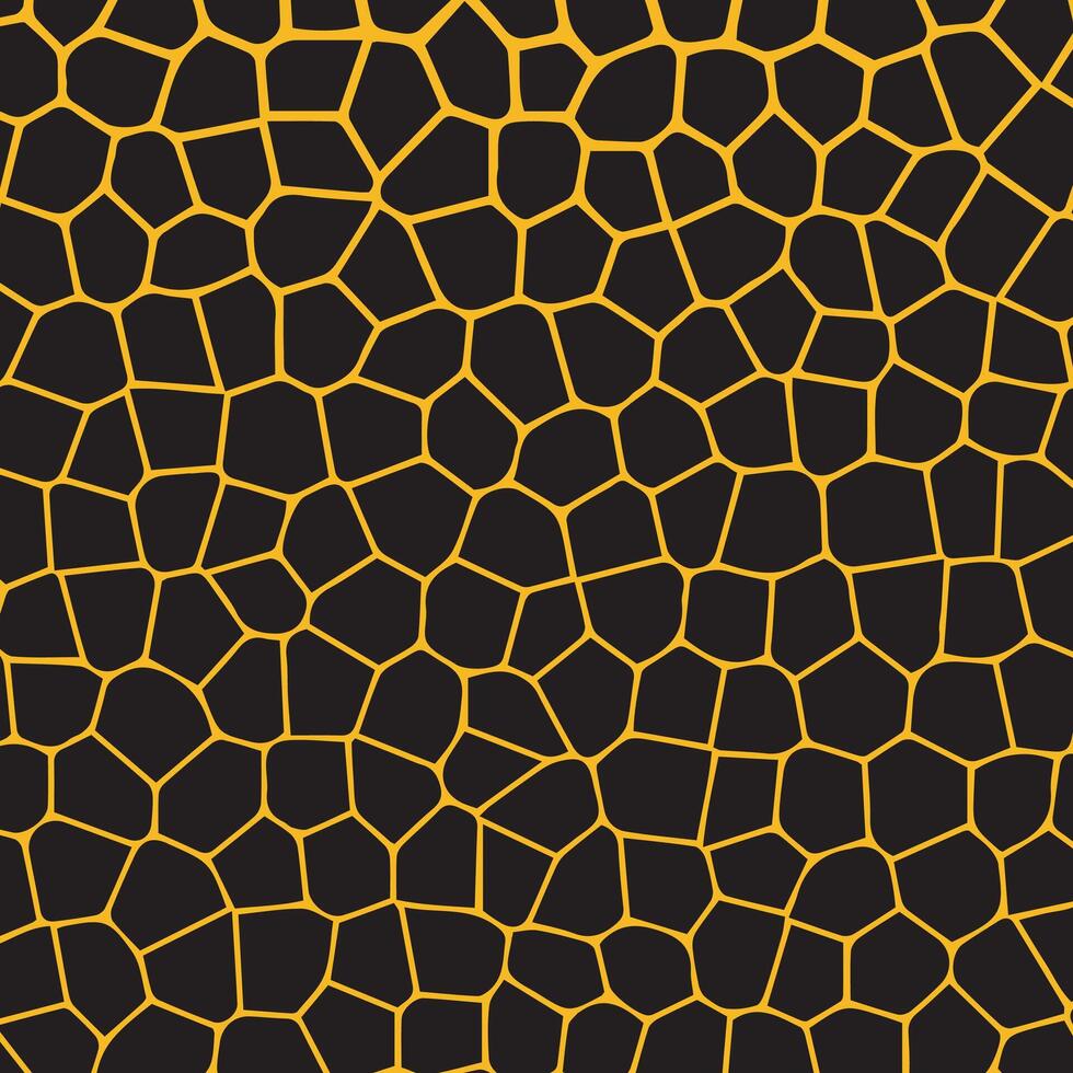 black and yellow hexagons modern background illustration for good friday vector
