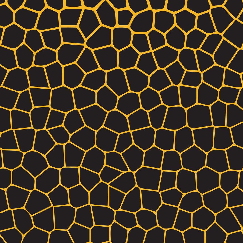 negro y amarillo hexágonos moderno antecedentes ilustración para bueno viernes vector