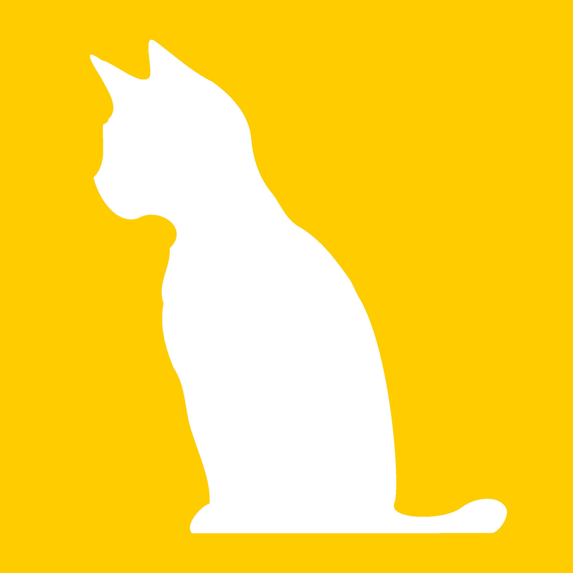 Yellow Cat Frame 41497800 Vector Art at Vecteezy