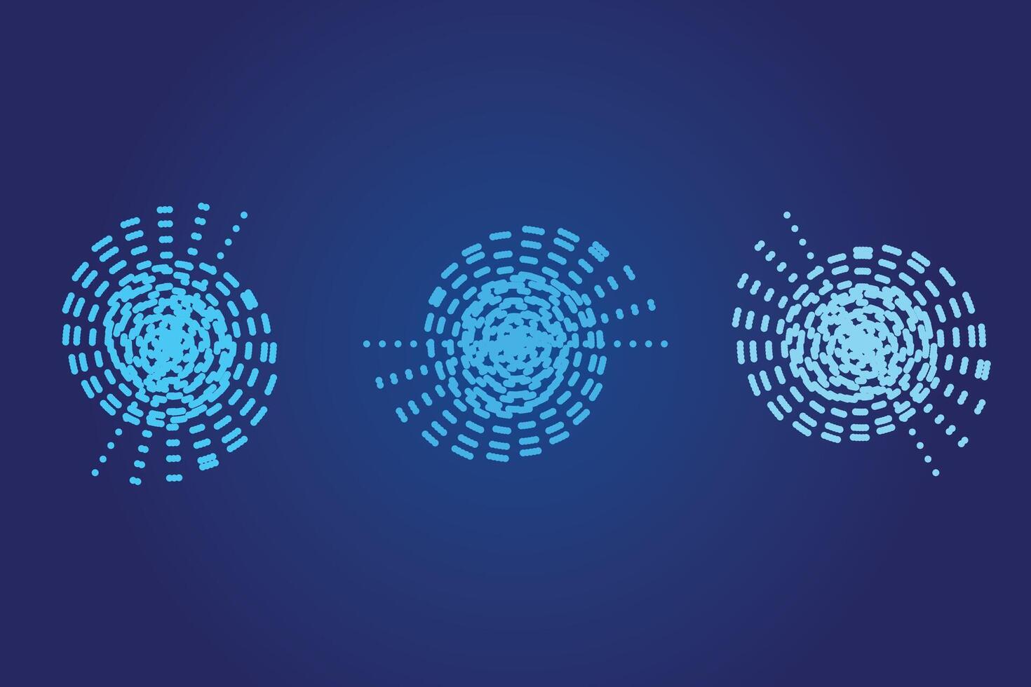 circle halftone spiral background dots abstract vector