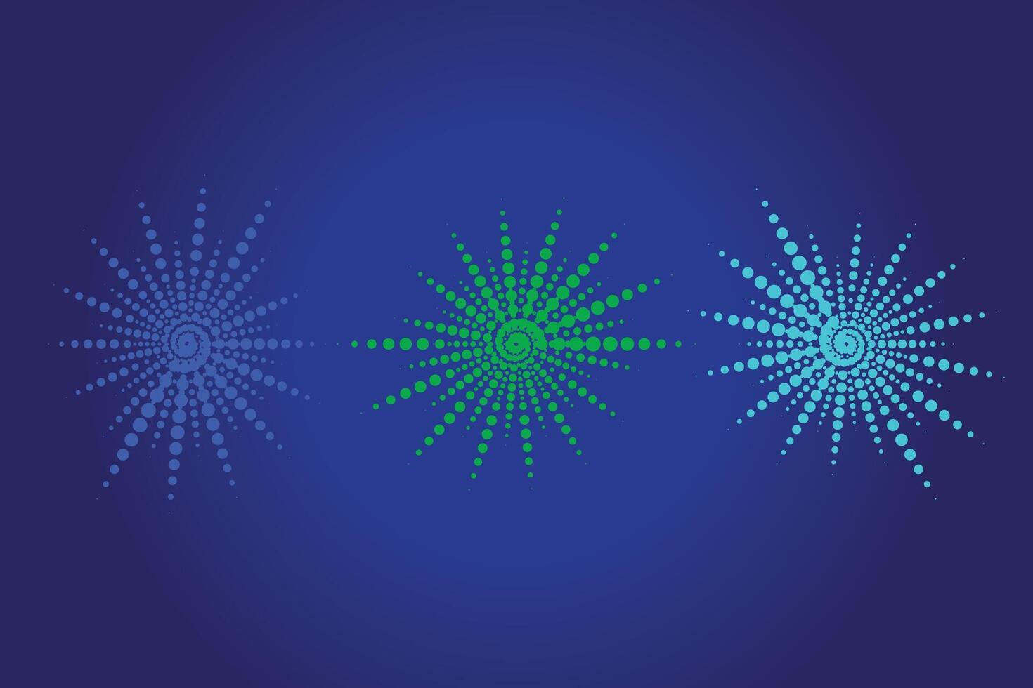 circle halftone spiral background dots abstract vector