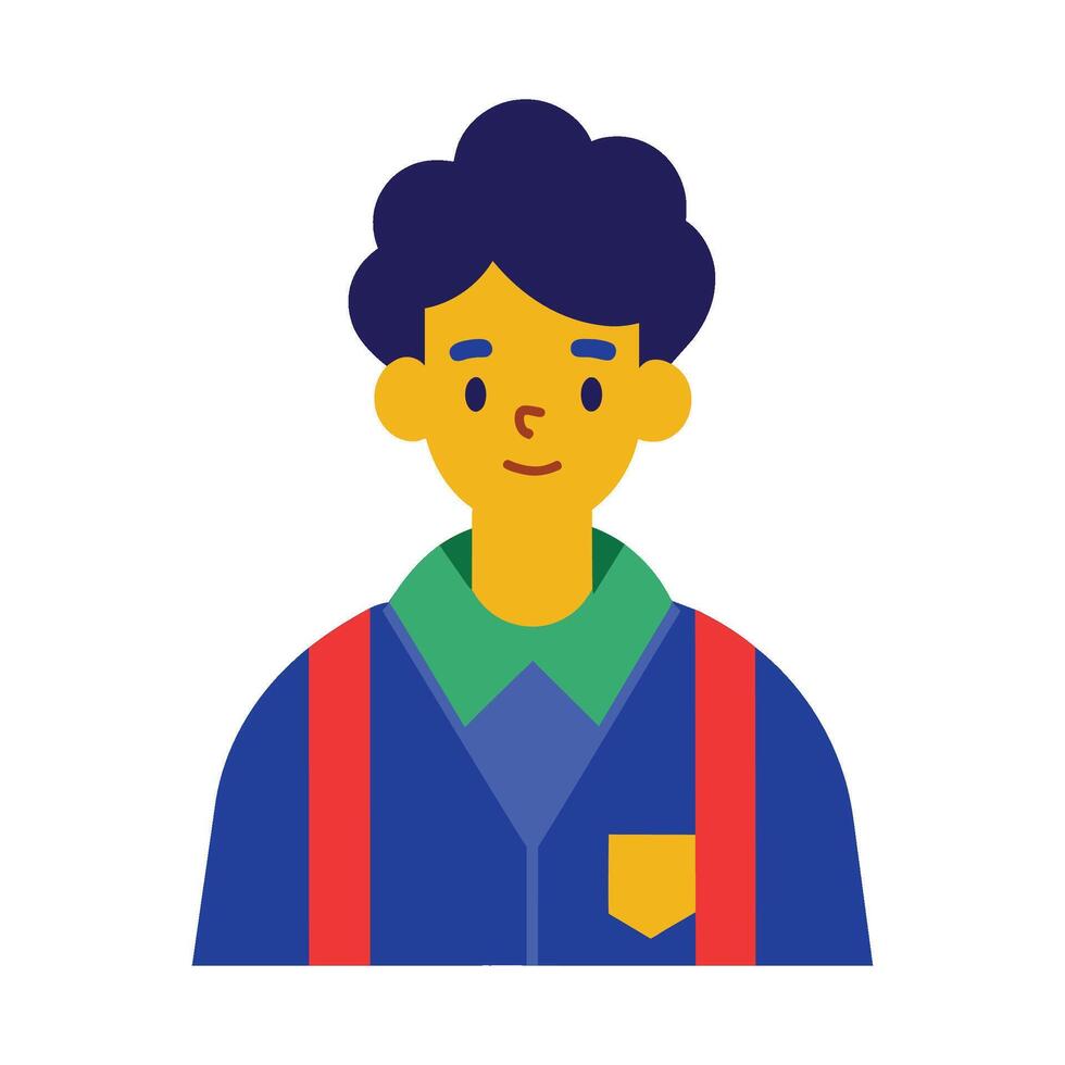 Education icon graphic illustration with flat color style vector