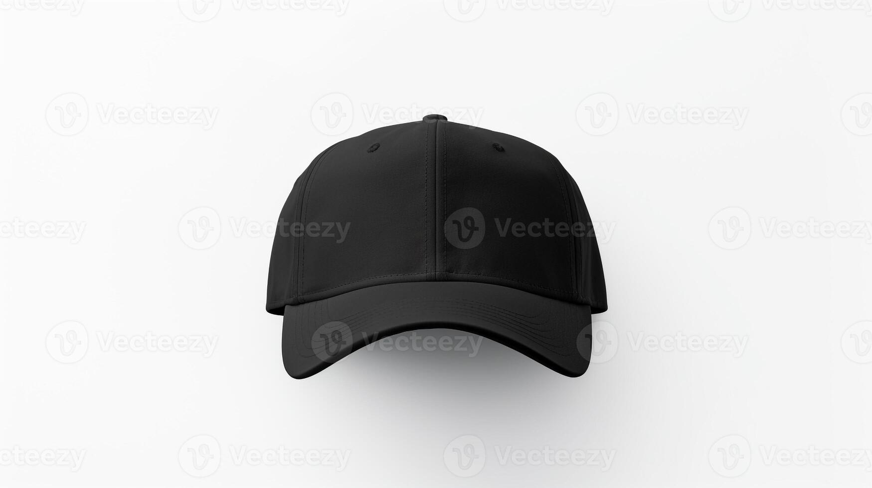 AI generated Photo of Black Dad Cap isolated on white background. AI Generated
