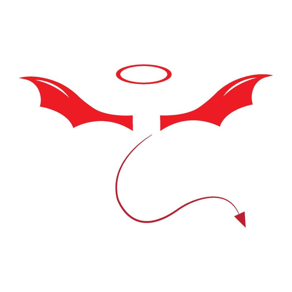 vector del logotipo del diablo