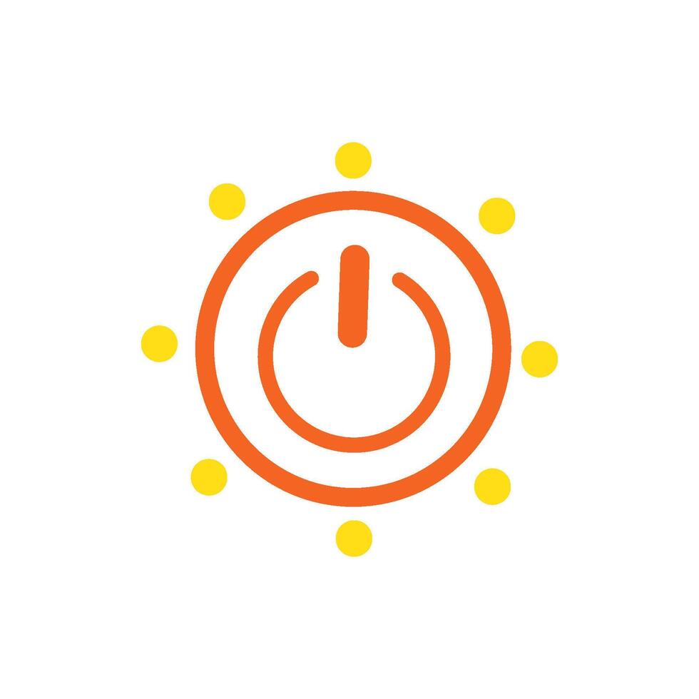 power button  vector