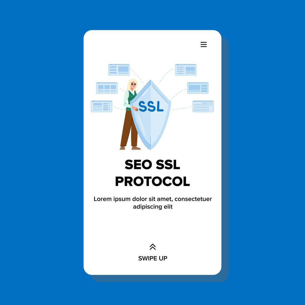 http seo ssl protocolo vector