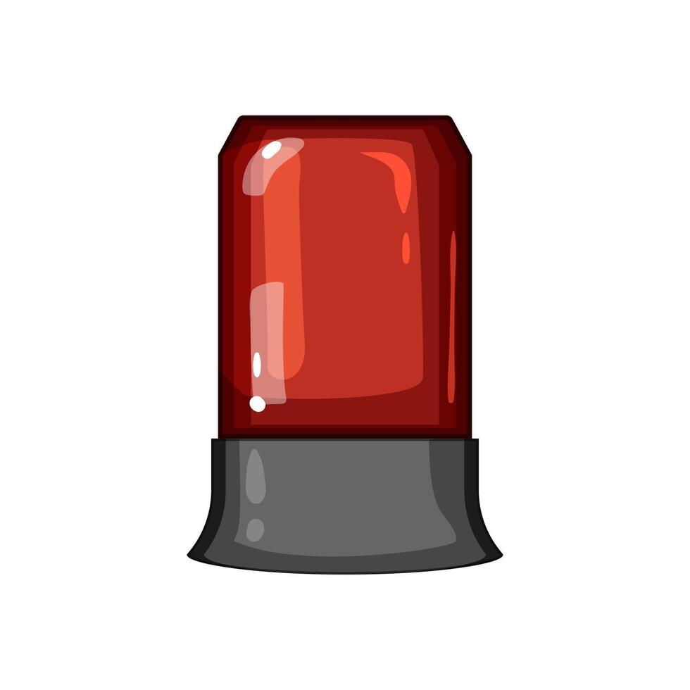 bell siren cartoon vector illustration