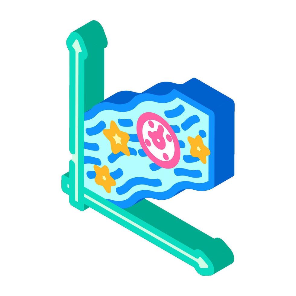 flow state time management isometric icon vector illustration