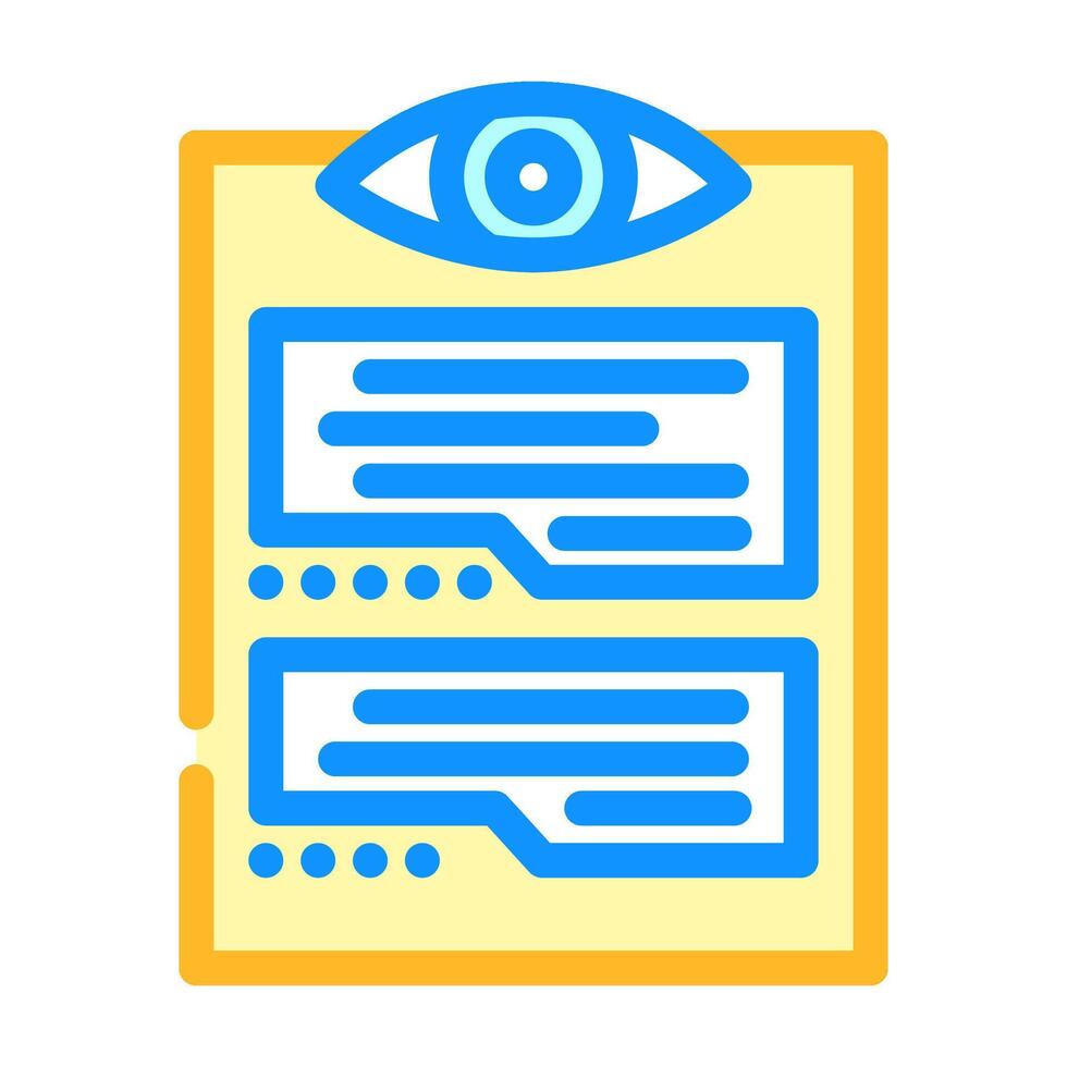 visual realimentación ux ui diseño color icono vector ilustración