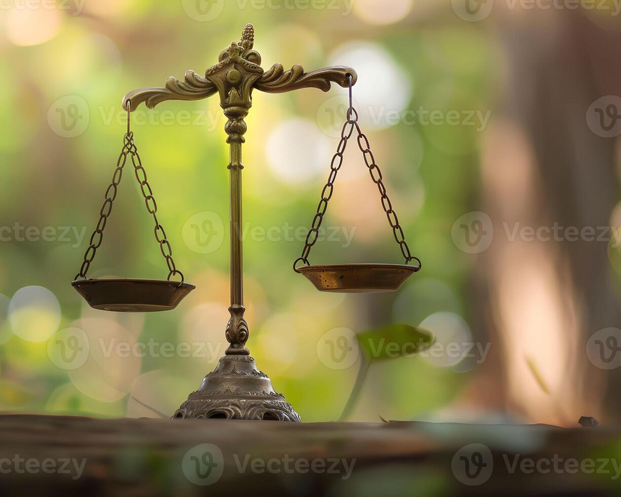 AI generated Lawyers ethical dilemma, moral compass tested, decisions weight photo