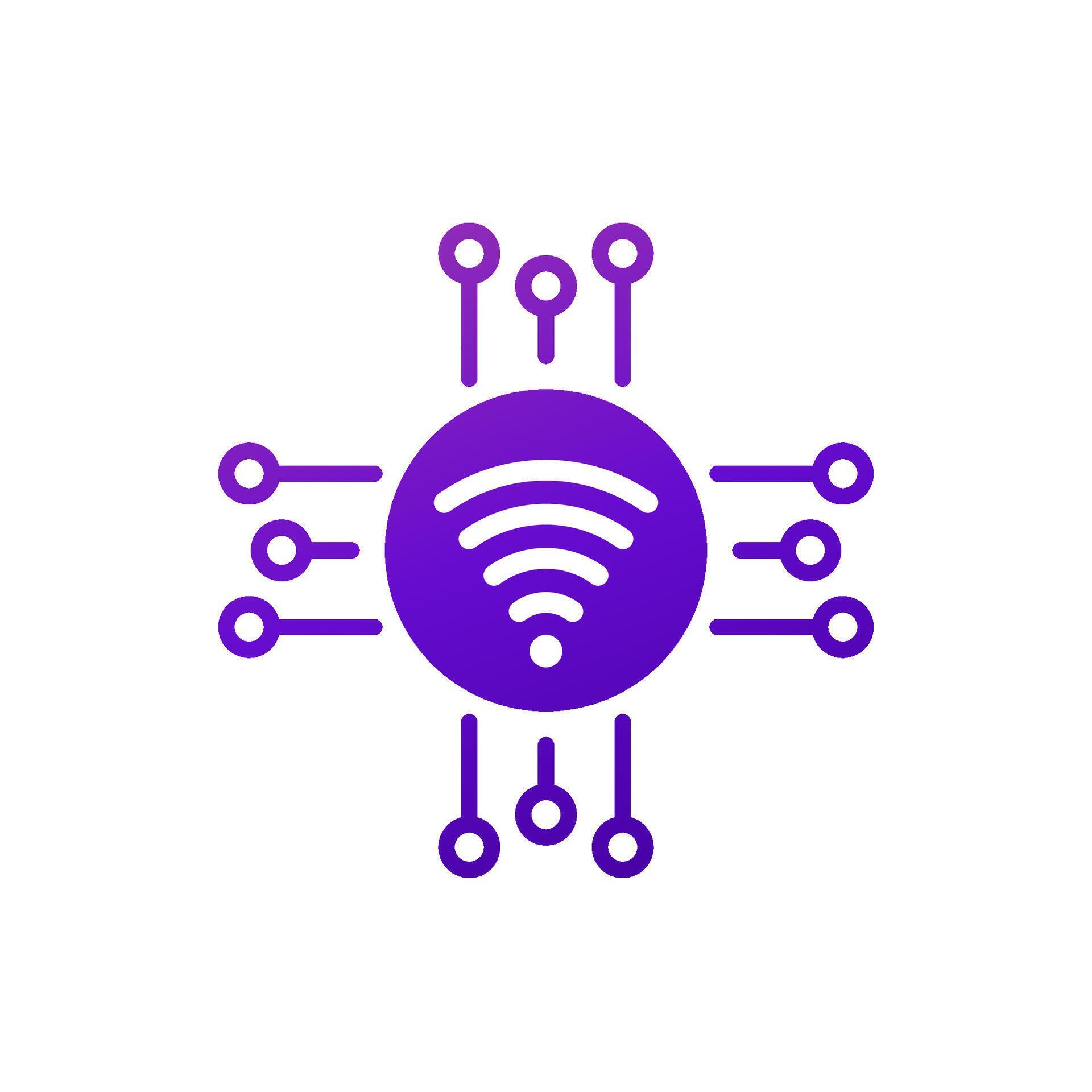 Wi-fi connection icon, fast wi-fi network 41502401 Vector Art at Vecteezy