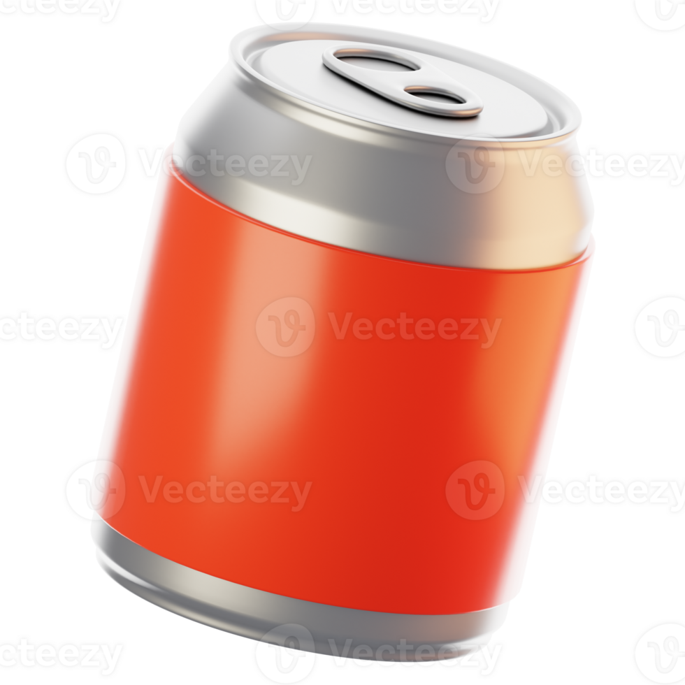 Fast food icon concept. 3d rendering soda icon png