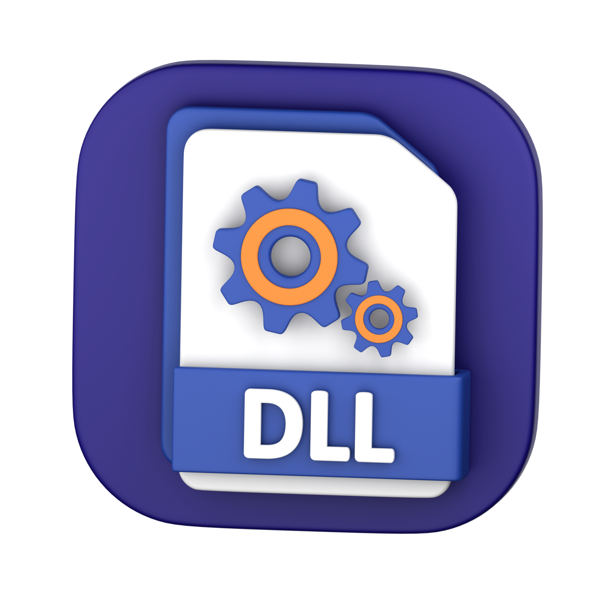 DLL File 3D Illustration for uiux, web, app, presentation, etc 41503869 PNG