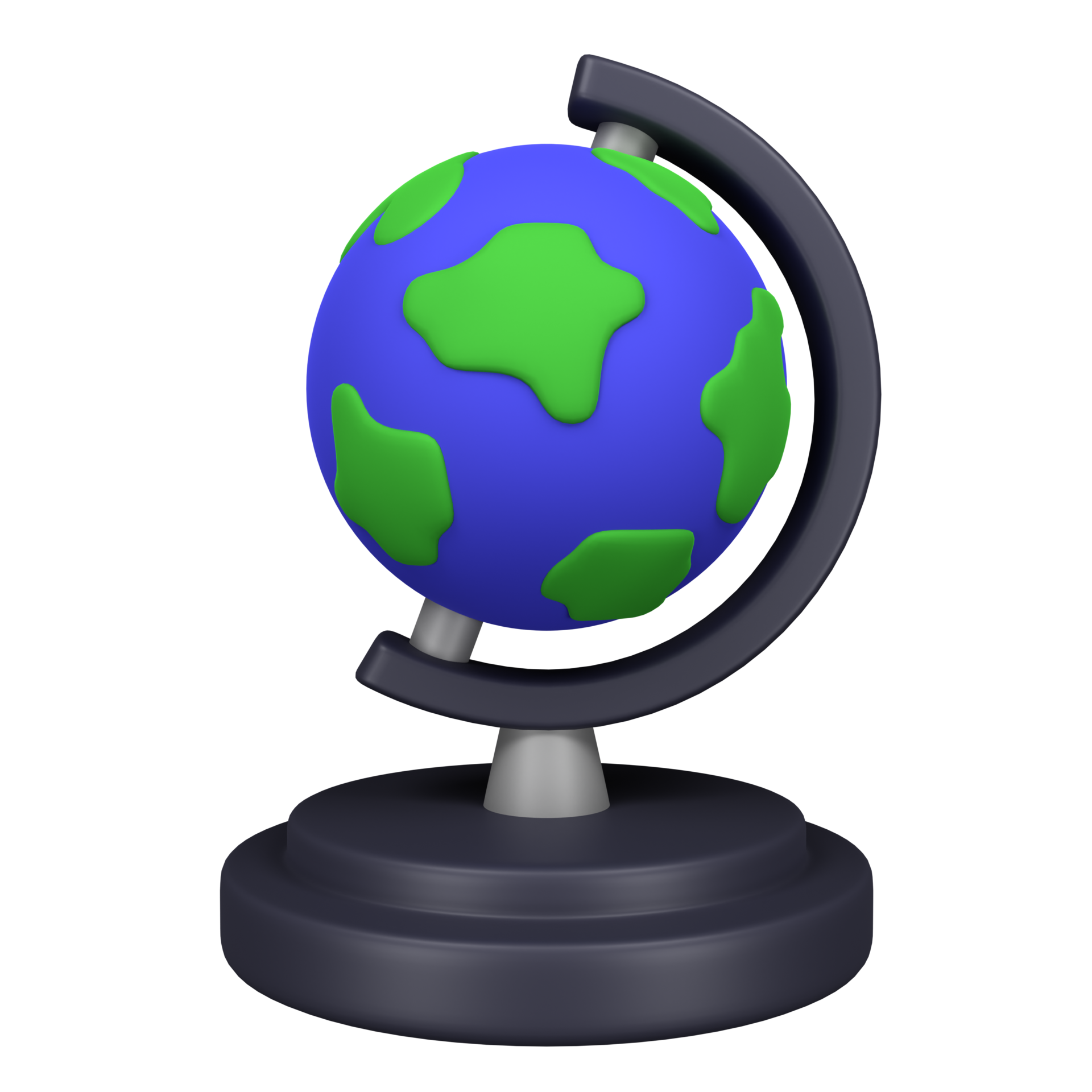 World Map 3D Illustration for uiux, web, app, presentation, etc