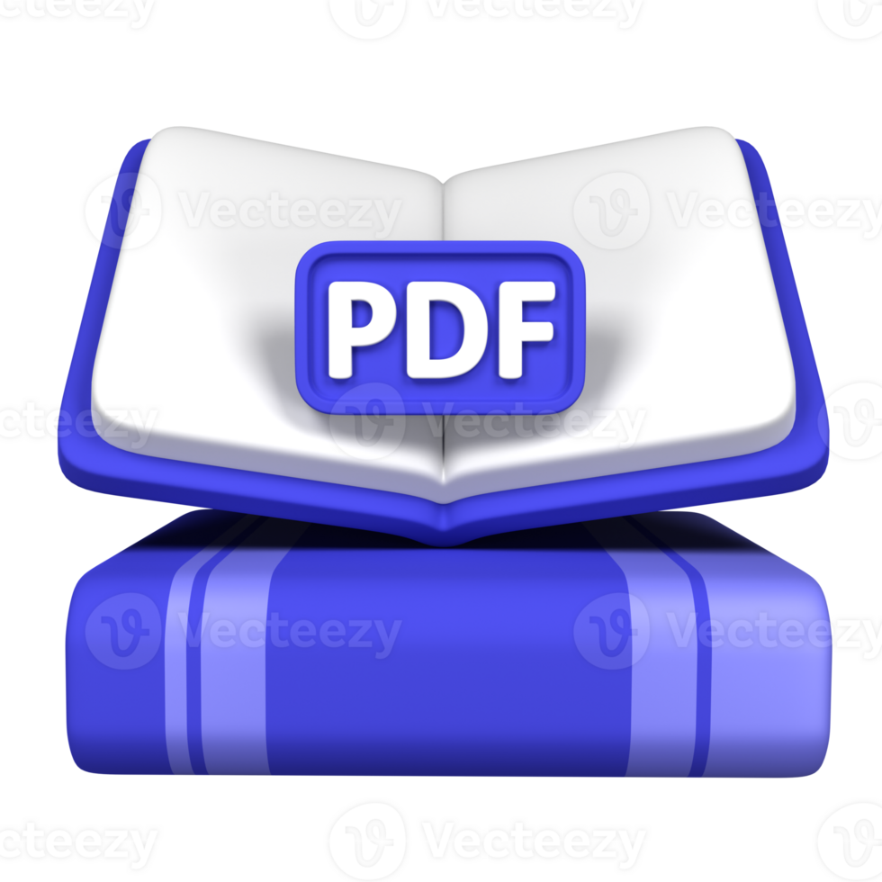 Ebook Pdf 3D Illustration for uiux, web, app, presentation, etc png