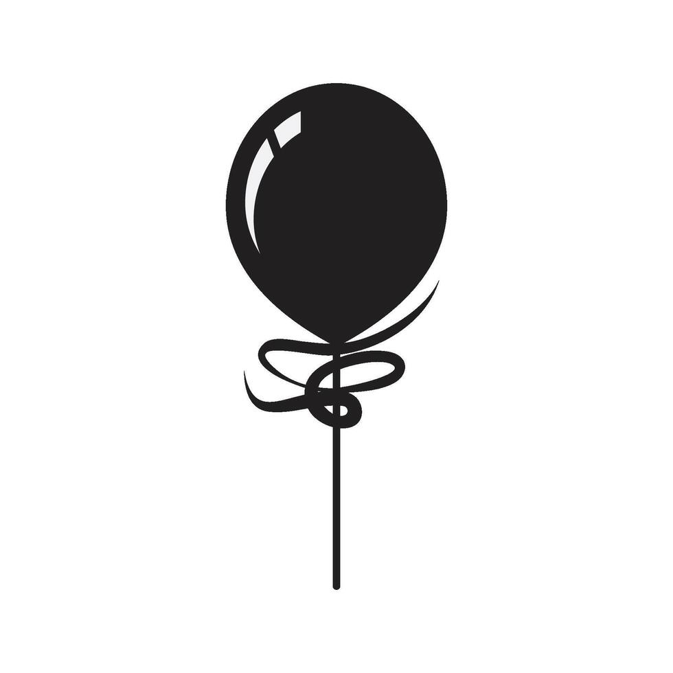 Balloon logo simple vector