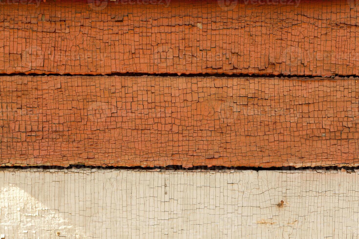 old painted colorfull horizontal wood plank background photo