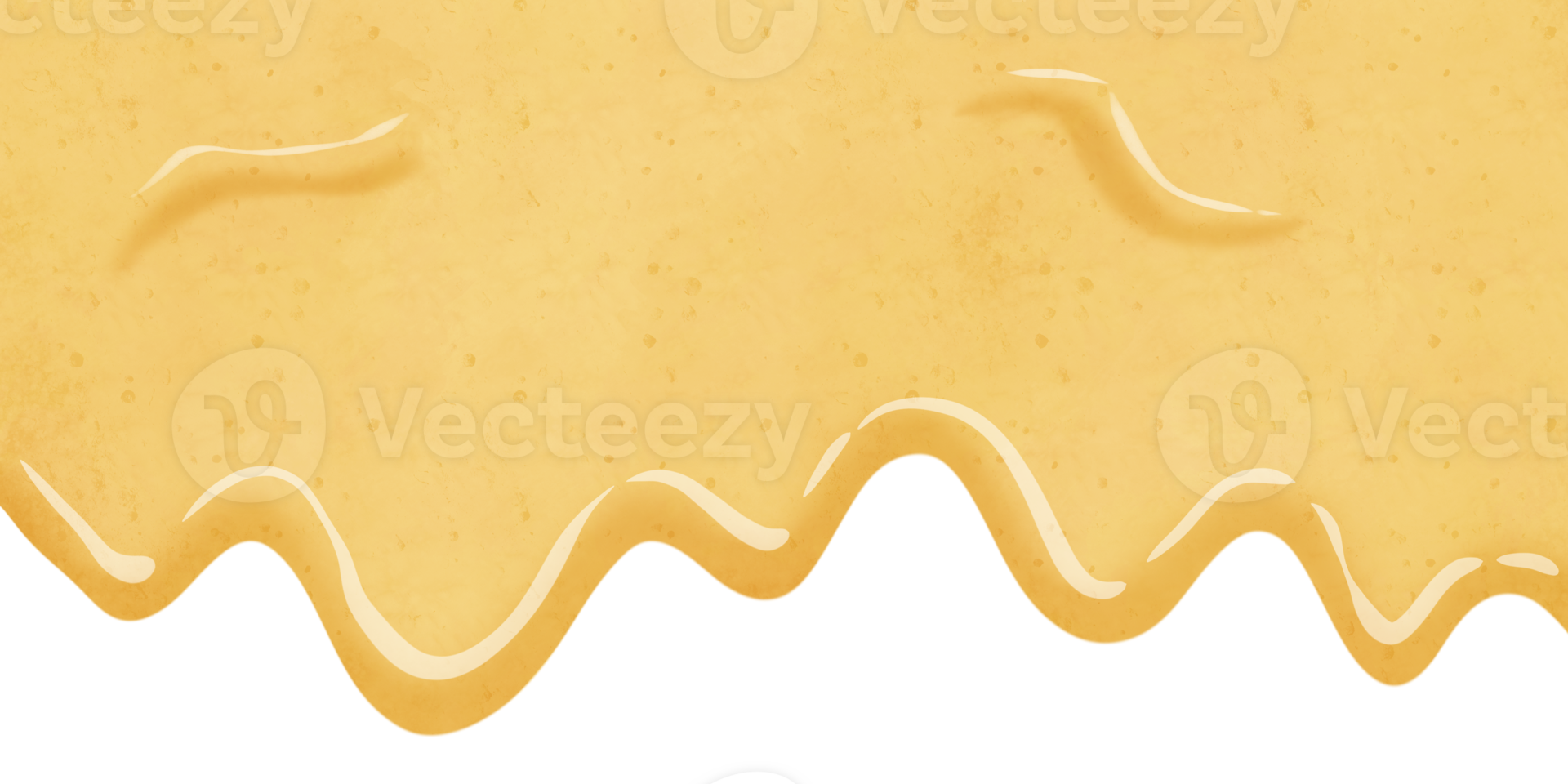 Honey dripping down surface. Natural food product png