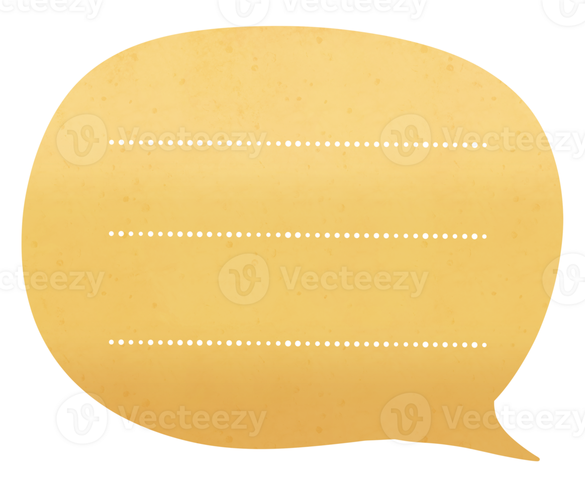 Yellow vibrant bubble box, illustration png