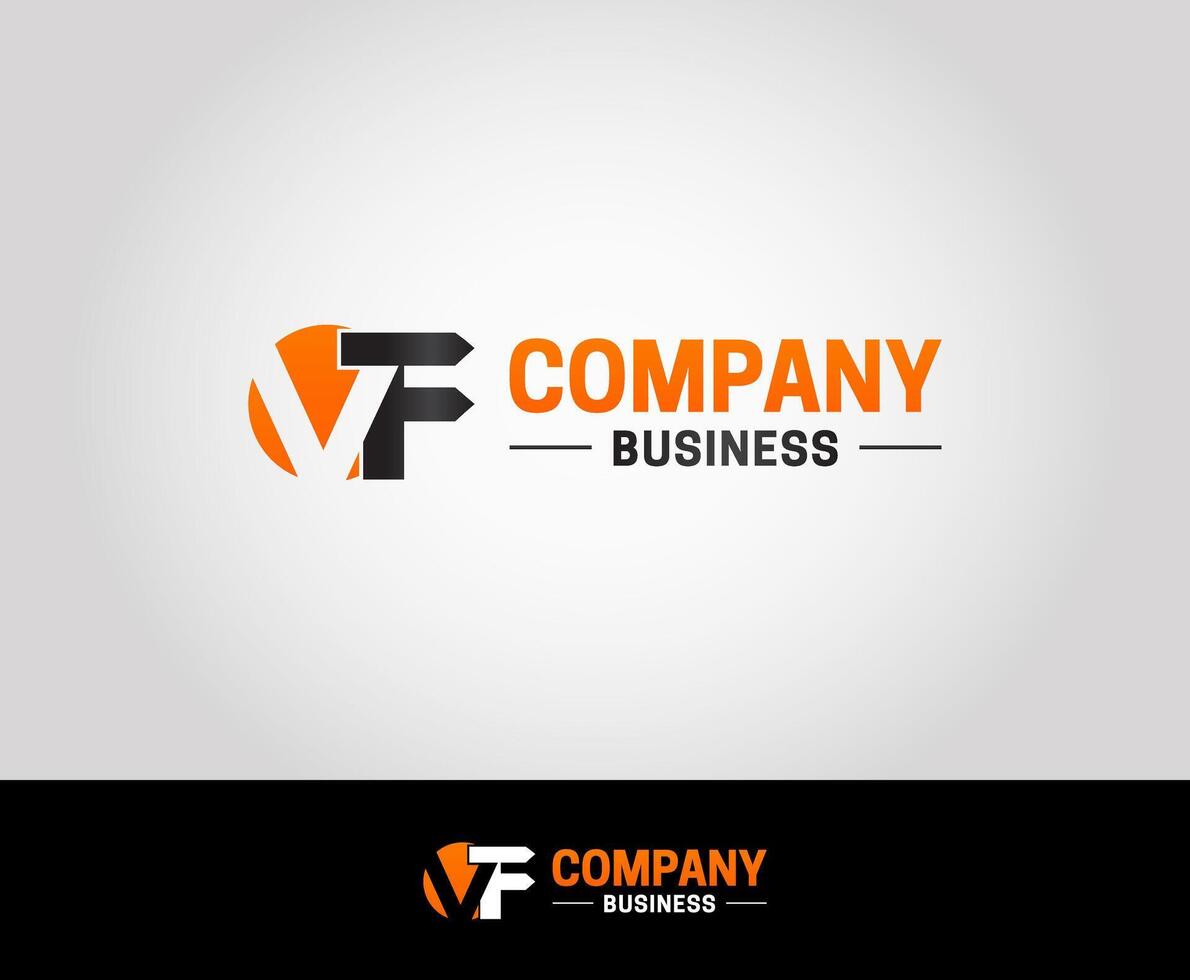 VF Logo Design Template vector