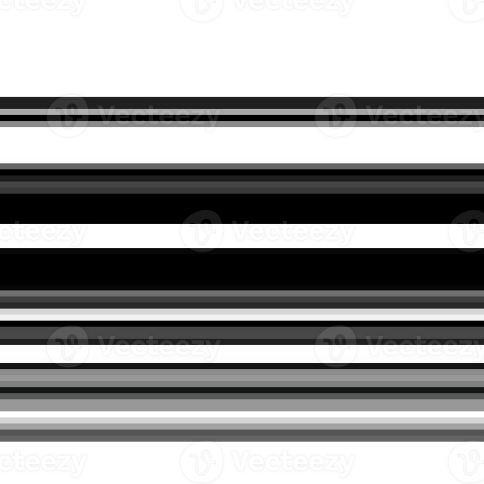 Black striped abstract overlay. Motion effect. PNG graphic illustration with transparent background.