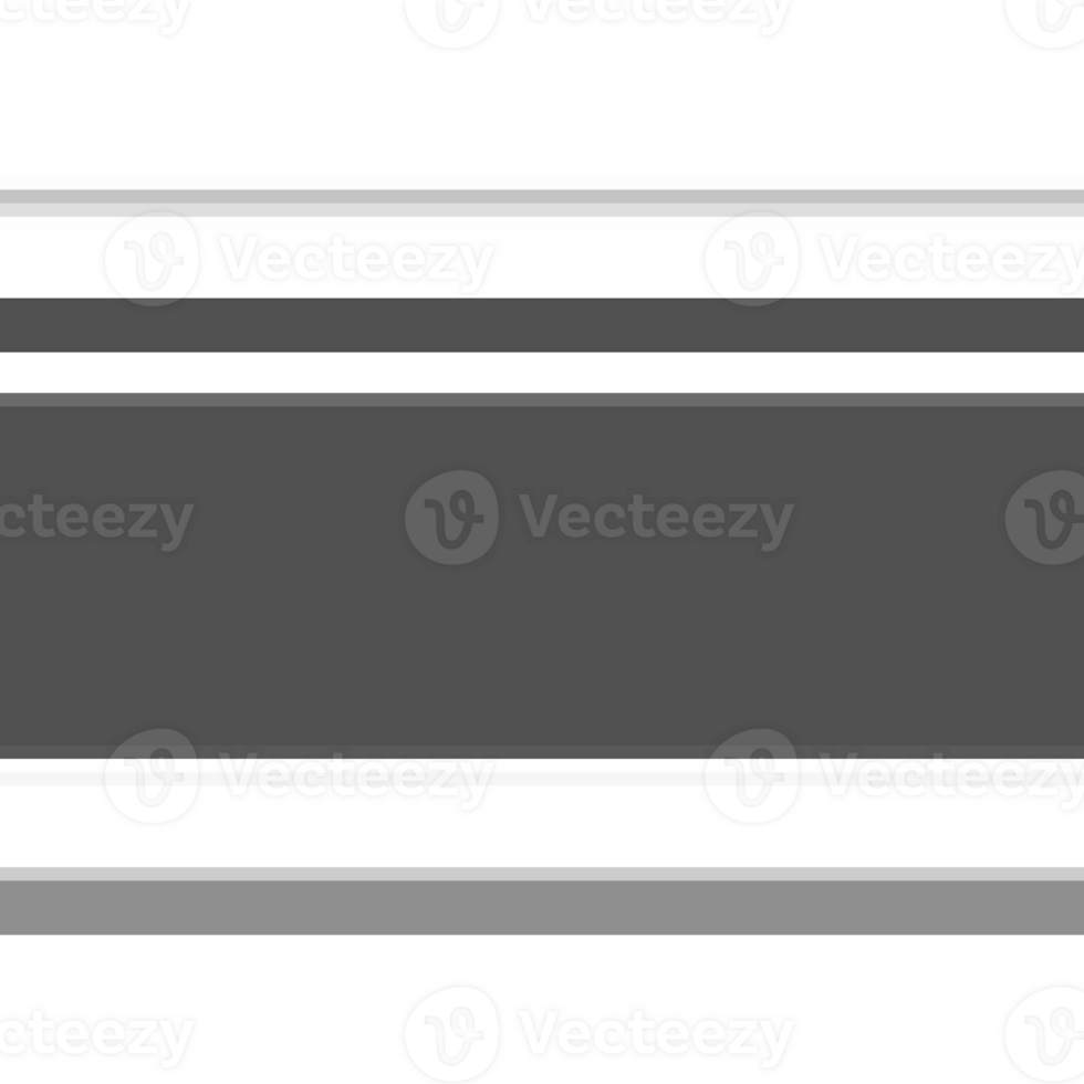 Black striped abstract overlay. Motion effect. PNG graphic illustration with transparent background.