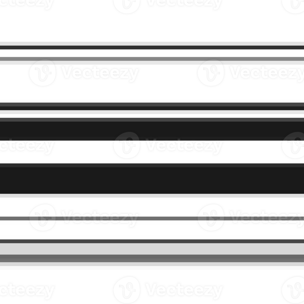 Black striped abstract overlay. Motion effect. PNG graphic illustration with transparent background.