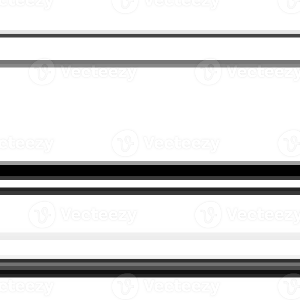 Black striped abstract overlay. Motion effect. PNG graphic illustration with transparent background.