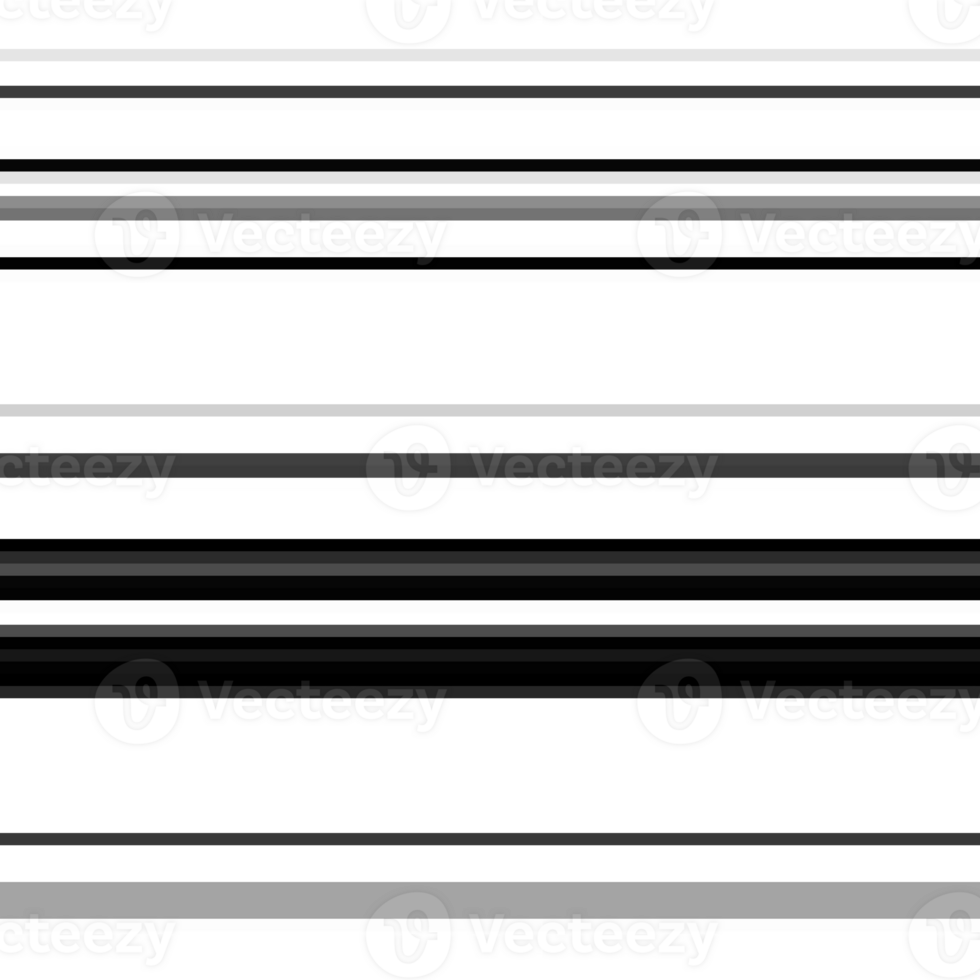 Black striped abstract overlay. Motion effect. PNG graphic illustration with transparent background.