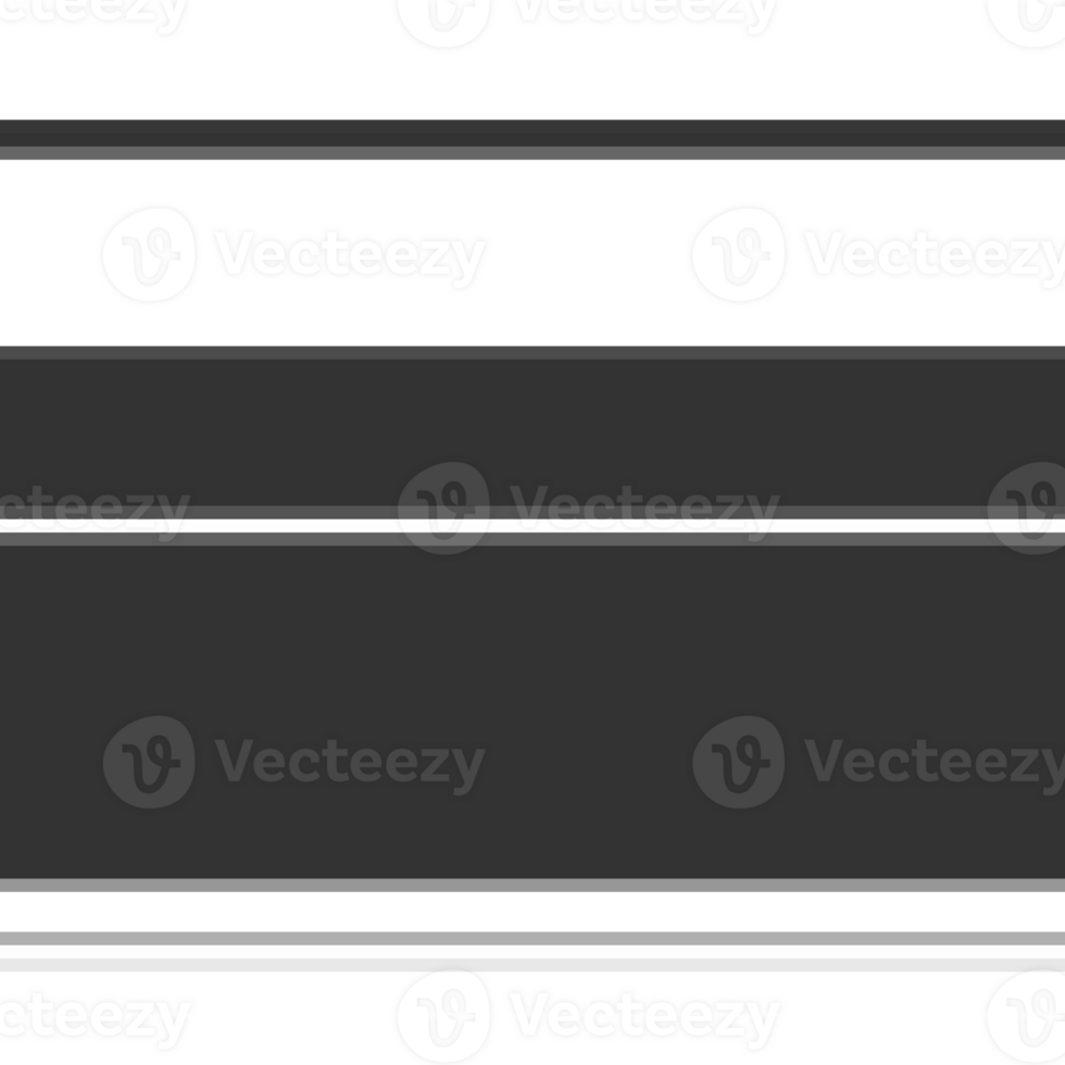 Black striped abstract overlay. Motion effect. PNG graphic illustration with transparent background.