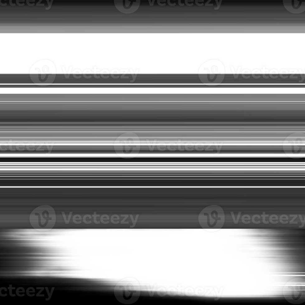 Black striped abstract overlay. Motion effect. PNG graphic illustration with transparent background.