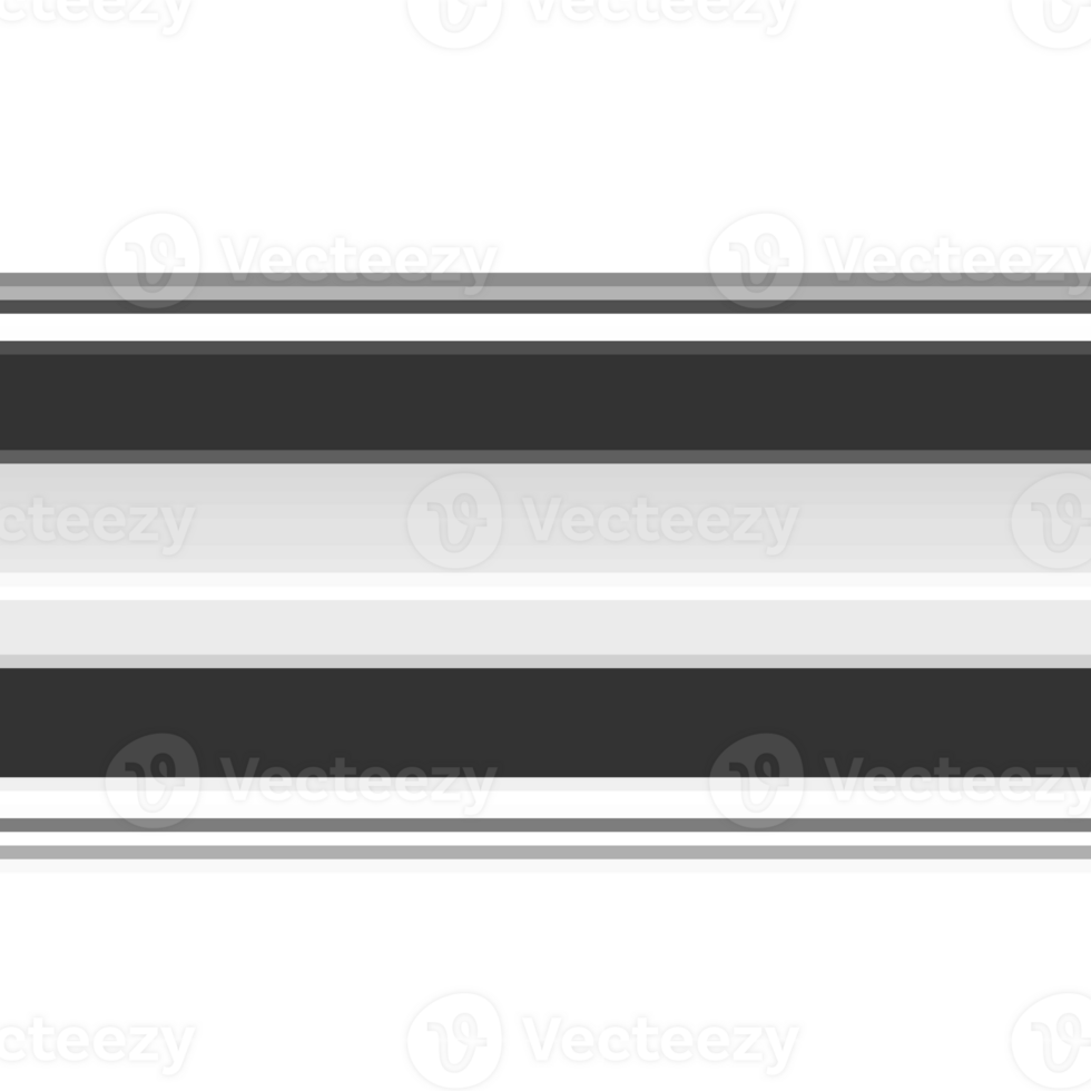 Black striped abstract overlay. Motion effect. PNG graphic illustration with transparent background.